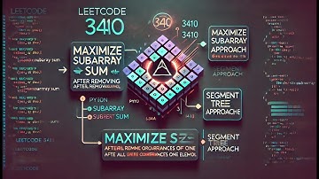 Segment Tree - 3410. Maximize Subarray Sum After Removing All Occurrences of One Element