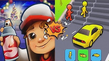 Shape Shifting VS Subway Surfers - All Levels Gameplay New Update (Android,iOS) Ep 1
