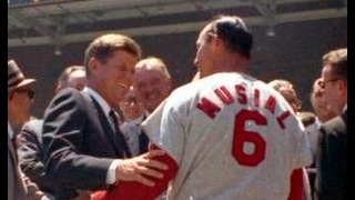 JFK THROWS OUT 1st PITCH AT 1962 ALL-STAR BASEBALL GAME (PLUS THE 1st HALF-INNING OF GAME)