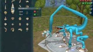 my look at the full spore creature creator