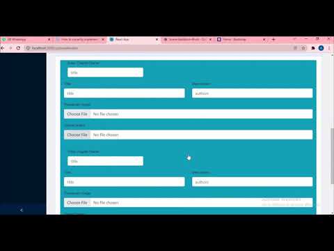 How to implement a dynamic form with controlled components in ReactJS?
