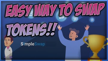 THE MOST SIMPLE WAY TO SWAP CRYPTO!! | SIMPLESWAP PLATFORM REVIEW AND FULL SWAP SHOWCASE!