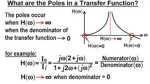 Electrical Engineering: Ch 15: Frequency Response (10 of 56) What are the Poles in a Transfer Fct.?