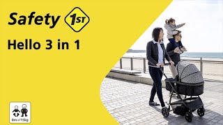 safety 1st 3 wheel stroller