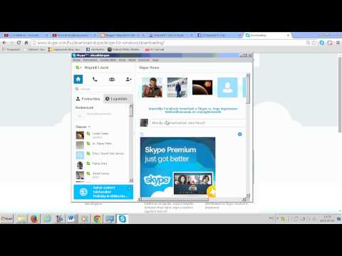 Videó: Új Skype Telepítése