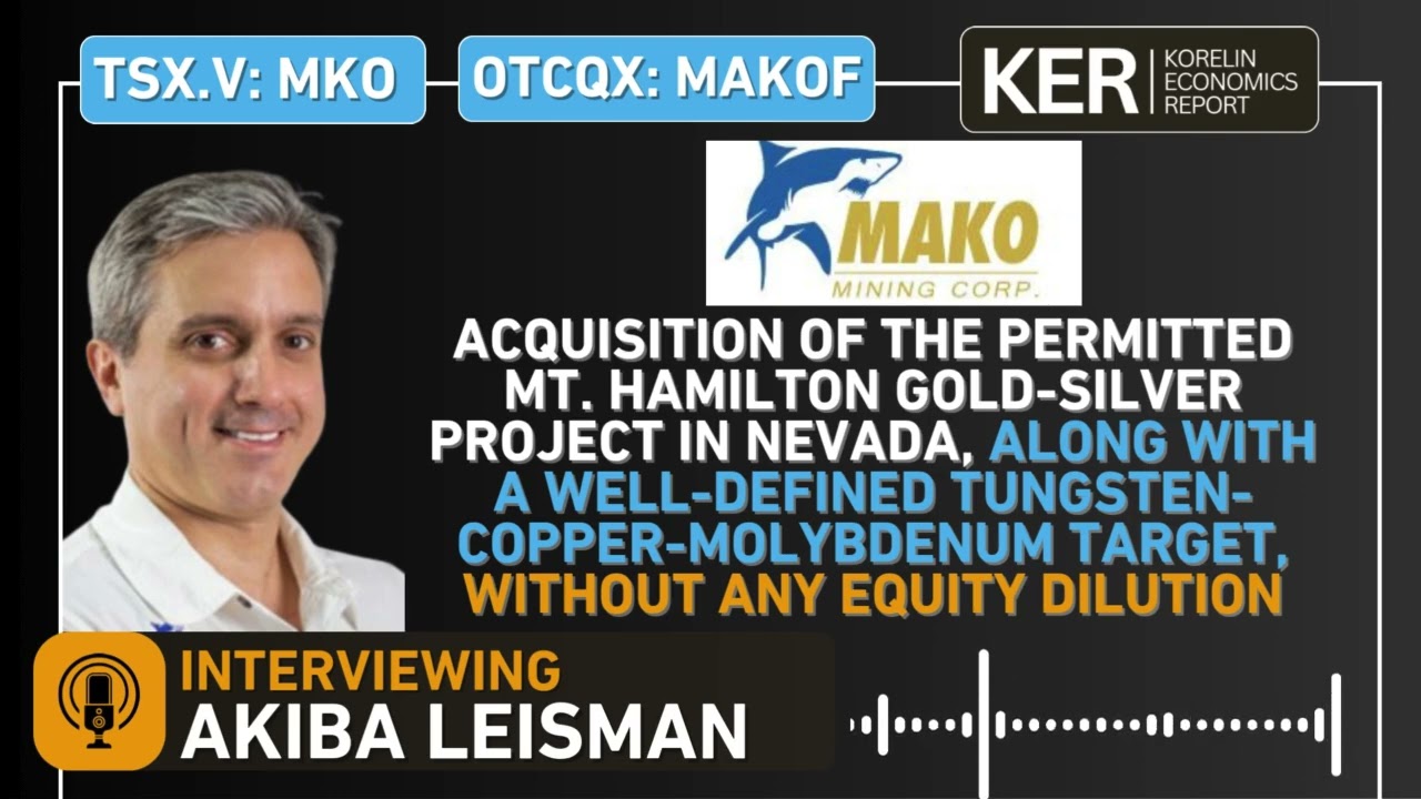 Mako Mining – приобретение золотосеребряного месторождения Маунт-Гамильтон в Неваде с ключевым об...