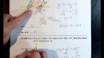 G1 TOPIC 4-4 More Parallel Lines & Algebra (19.30min)