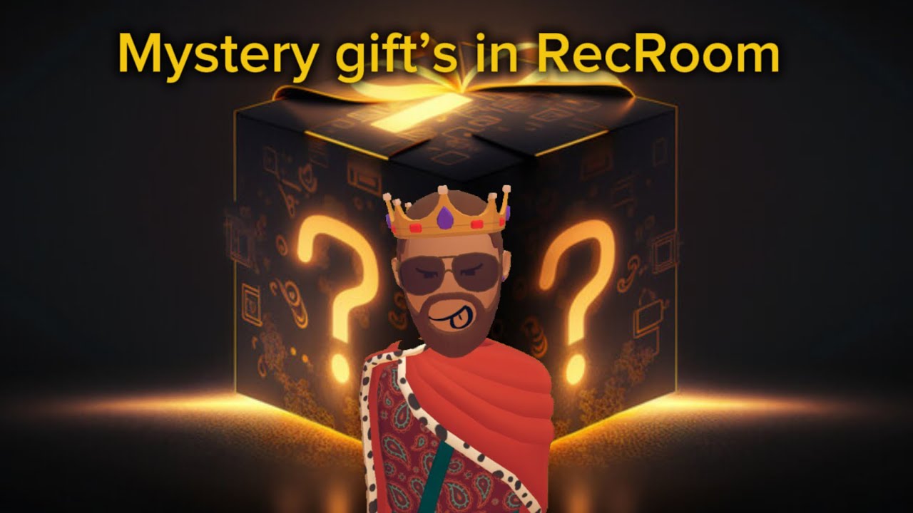 gifting people at a RecRoom event!