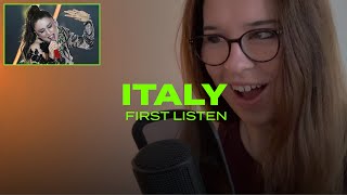 Italy🇮🇹 Eurovision 2024 Reaction (First Listen) | Angelina Mango - La Noia