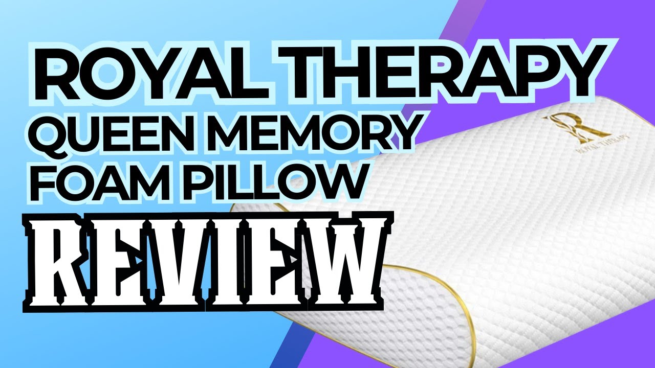 HONEST REVIEW of Royal Therapy Queen Memory Foam Pillow