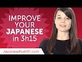 Japanese Comprehension Practice to Improve Your Skills in 3 Hours 15 Minutes