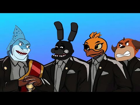 Rayburn Jr & Shadow Bonnie & Chica & Tentacular - Coffin Dance Meme Cover