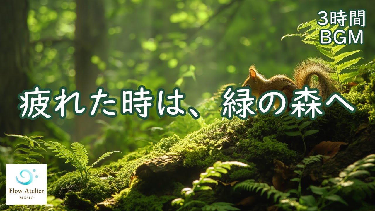 疲れた時は、静かな森へ ─ 癒しのチェロとピアノ【 3時間BGM 】When You're Tired, Go to the Quiet Forest
