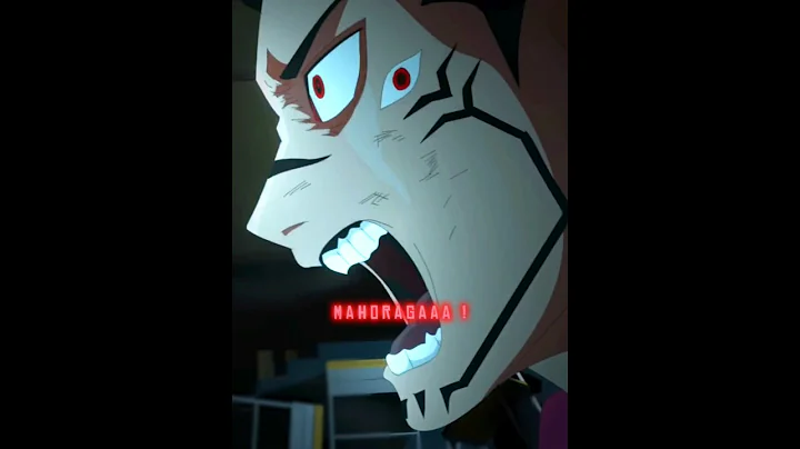 MAHORAGAAA💀❗|| SUKUNA CALLS MAHORAGA EDIT || GOJO VS SUKUNA || #gojo #sukuna #mahoraga #jjk #shorts