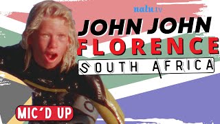 John John Florence Surfing With His Brothers  South Africa