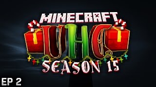 Minecraft: Cube UHC Season 15! Ep. 2 - Present Spawns!?