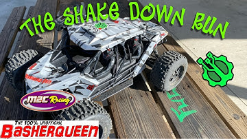 ARRMA FIRETEAM 1st run full BEEFCAKE @Basherqueen @M2CRACING testing some durability