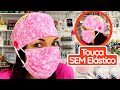 Touca Cirúrgica ou Culinária SEM ELÁSTICO com Molde Fácil - DIY Scrub Cap - Aline Nunes