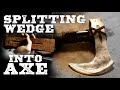 Forged hammer axe from splitting wedge the antiundead weapon bastets claw