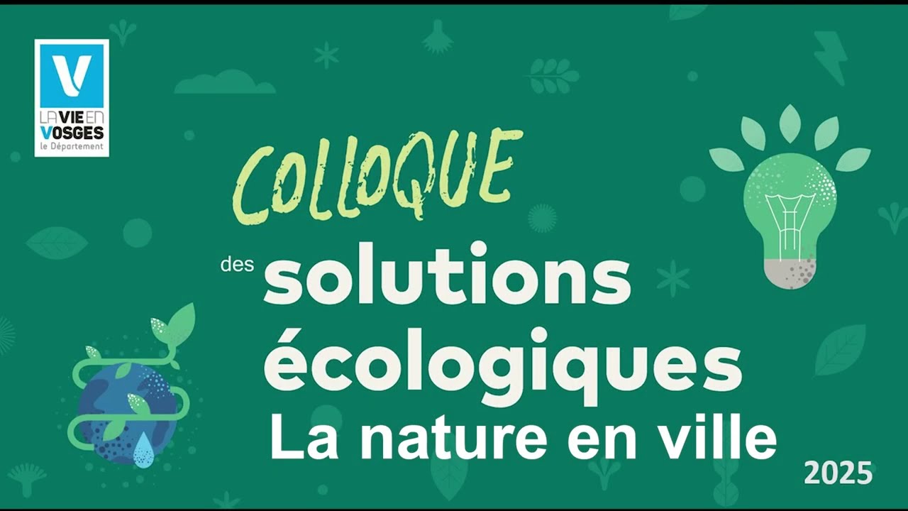 3ème Colloque des Solutions Écologiques : La nature en ville
