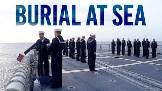 USS Rodney M. Davis Burial at Sea (FFG-60)