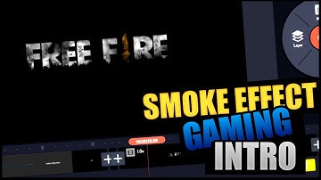 How To Make FREE FIRE Smoke Intro In Kinemaster || Gaming Intro || Smoke intro || Kinemaster Tips