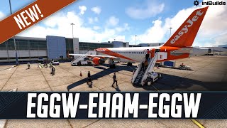 MSFS LIVE | Real World easyJet OPS | Fenix A320 | *NEW* iniBuilds London Luton (EGGW) *GIVEAWAY*