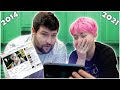 Reacting to Our FIRST Moving Vlog- Does Paul Even age????