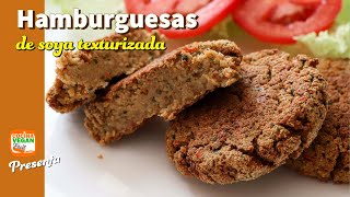 Con estas hamburguesas no es necesaria la proteína de las de carne  Cocina Vegan Fácil