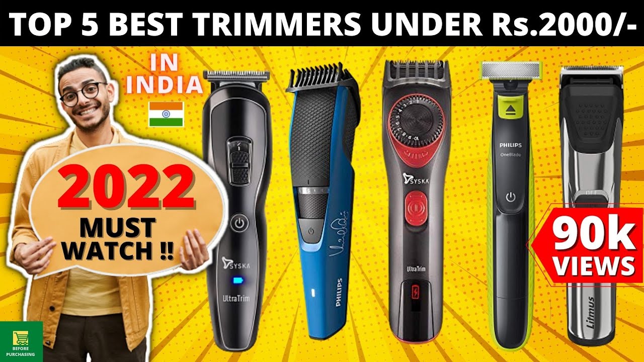 top 5 trimmer under 2000