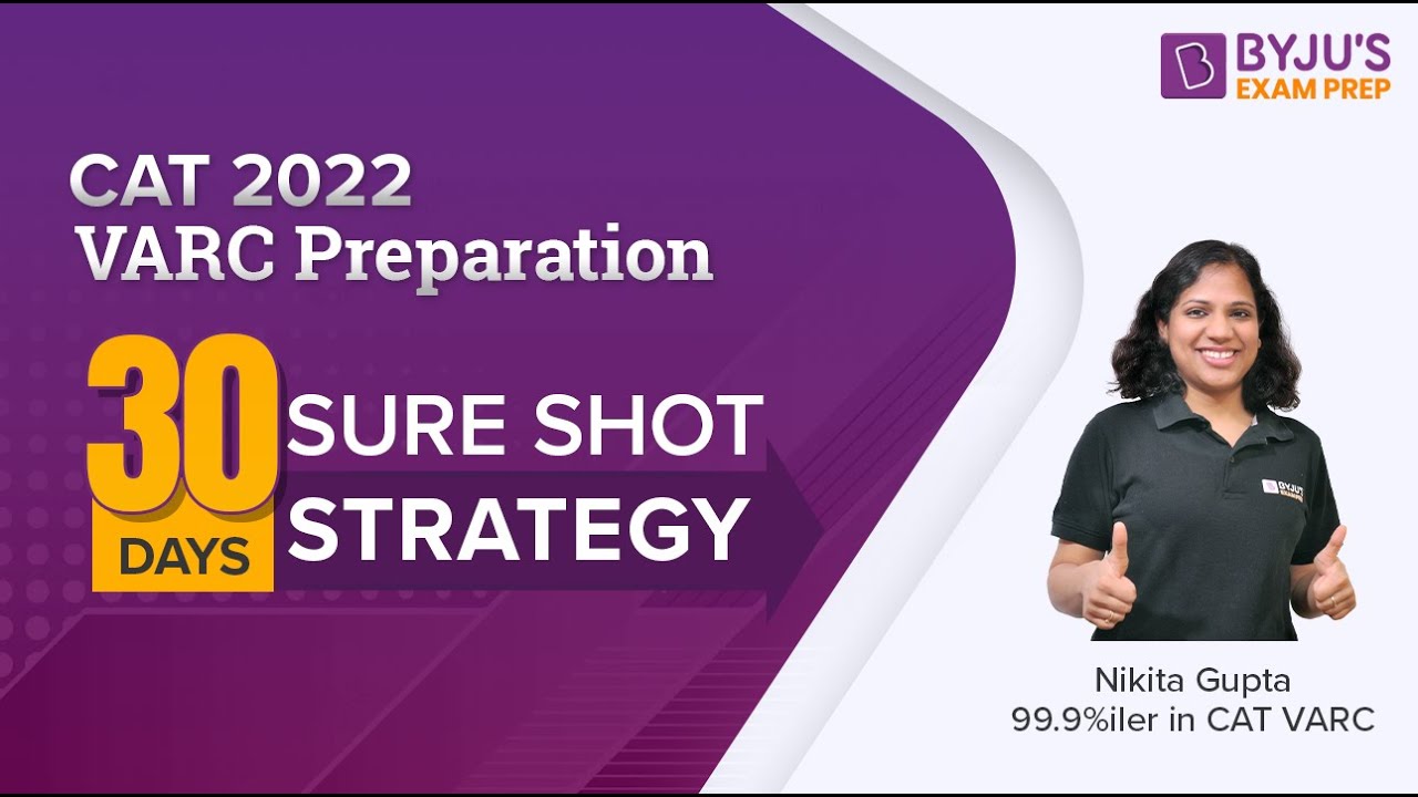 30 Days CAT VARC Strategy | Score 100%ile in VARC in Last 30 Days | Ace ...