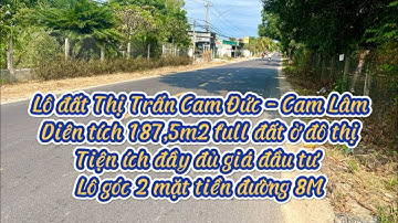 Đất full ODT Thị Trấn Cam Đức - Cam Lâm. Mua bán đất Nha Trang Khánh Hoà