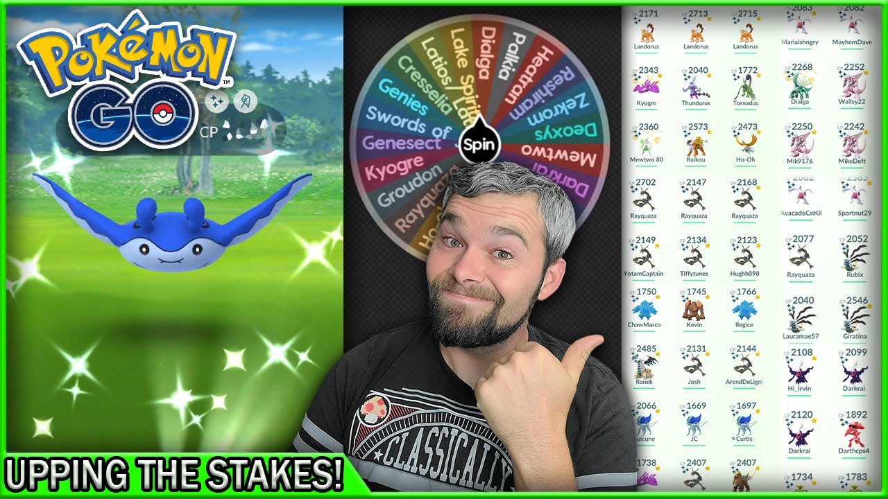 Every time Mantine isn't Shiny... We transfer a Shiny Legendary or Mythical (Pokémon GO)