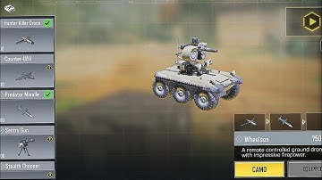 i used the NEW Scorestreaks Wheelson in CODM