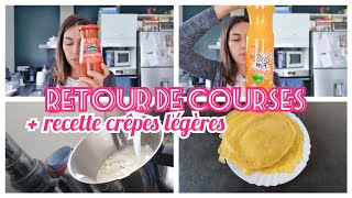 Retour de Courses Intermarché / Grand Frais | Recette Crêpes de Lola Rossi au MAGIMIX