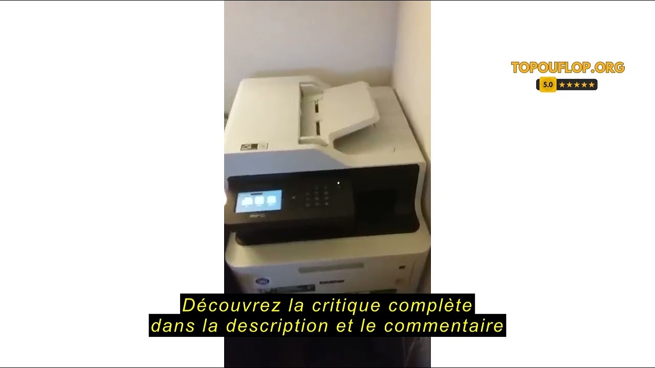 Imprimante Multifonction Brother MFC-L3730CDN - Laser Couleur A4 - Scanner à Plat 18 Ppm
