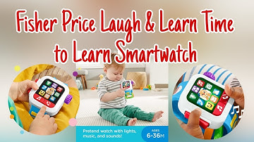 Fisher Price Laugh & Learn Time to Learn Smartwatch