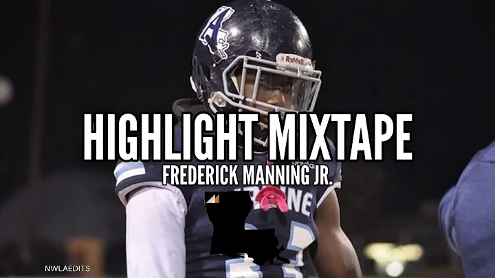 Official Frederick Manning Jr. Junior Season Highl...