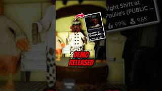 Night Shift At Paulie’s Just Released + Guide #nightshiftatchuckecheese #roblox #robloxhorror #short