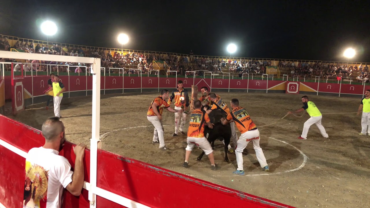 17/8/19 concurso de Emboladores en La Puebla de Alfindén