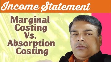 #5 Absorption costing & Marginal costing - Problem with solution (BL AGRAWAL)For - B.Com. & others.