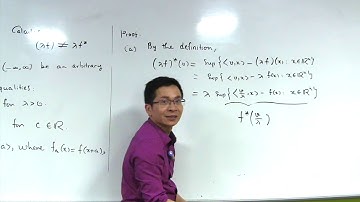 Fenchel Conjugates-Part 3: Simple Calculus Rules