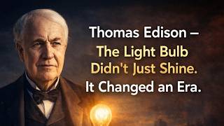 Thomas Edison – The Light Bulb Didn’t Just Shine  It Changed an Era