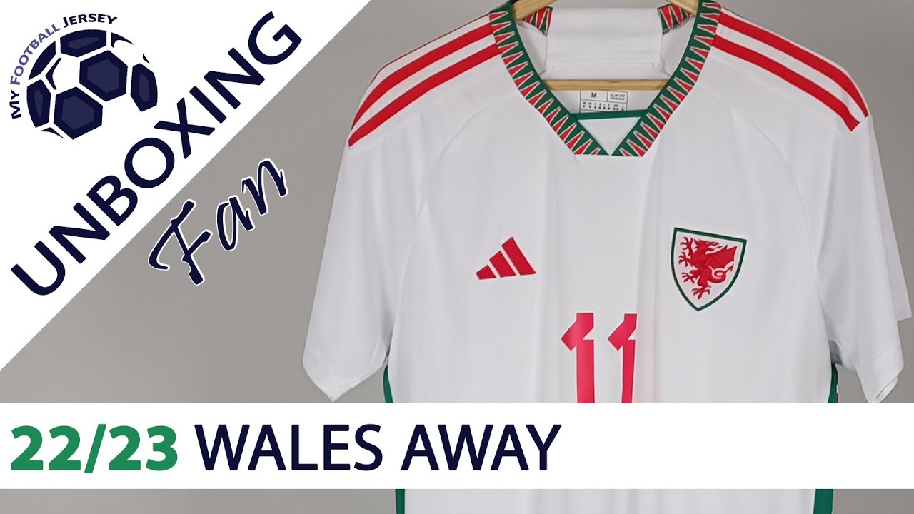 Wales Away Jersey Qatar 2022 Bale (JJSport24) Fan Version Unboxing Review
