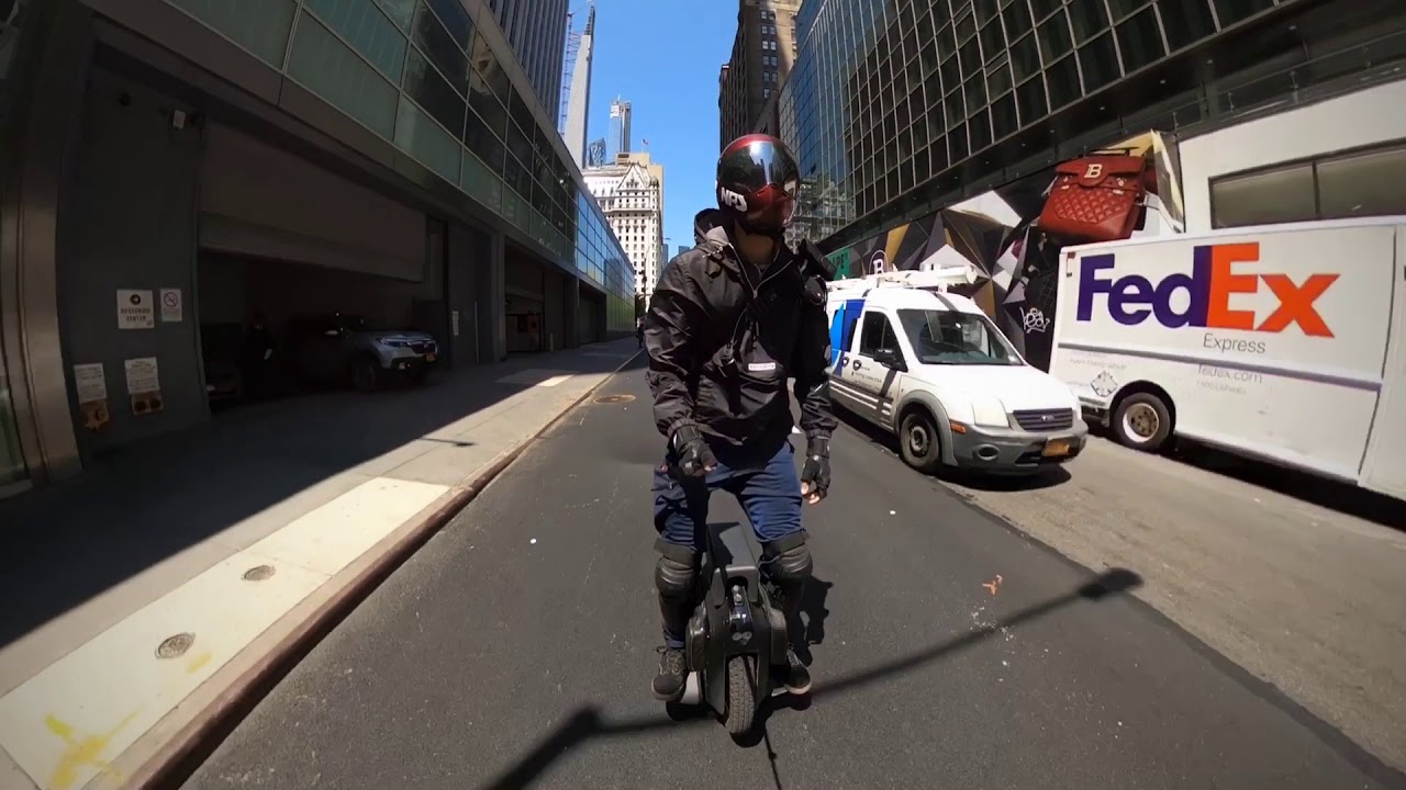 NYC EUC | Manhattan to Astoria on an Electric Unicycle (GotWay Monster V3)