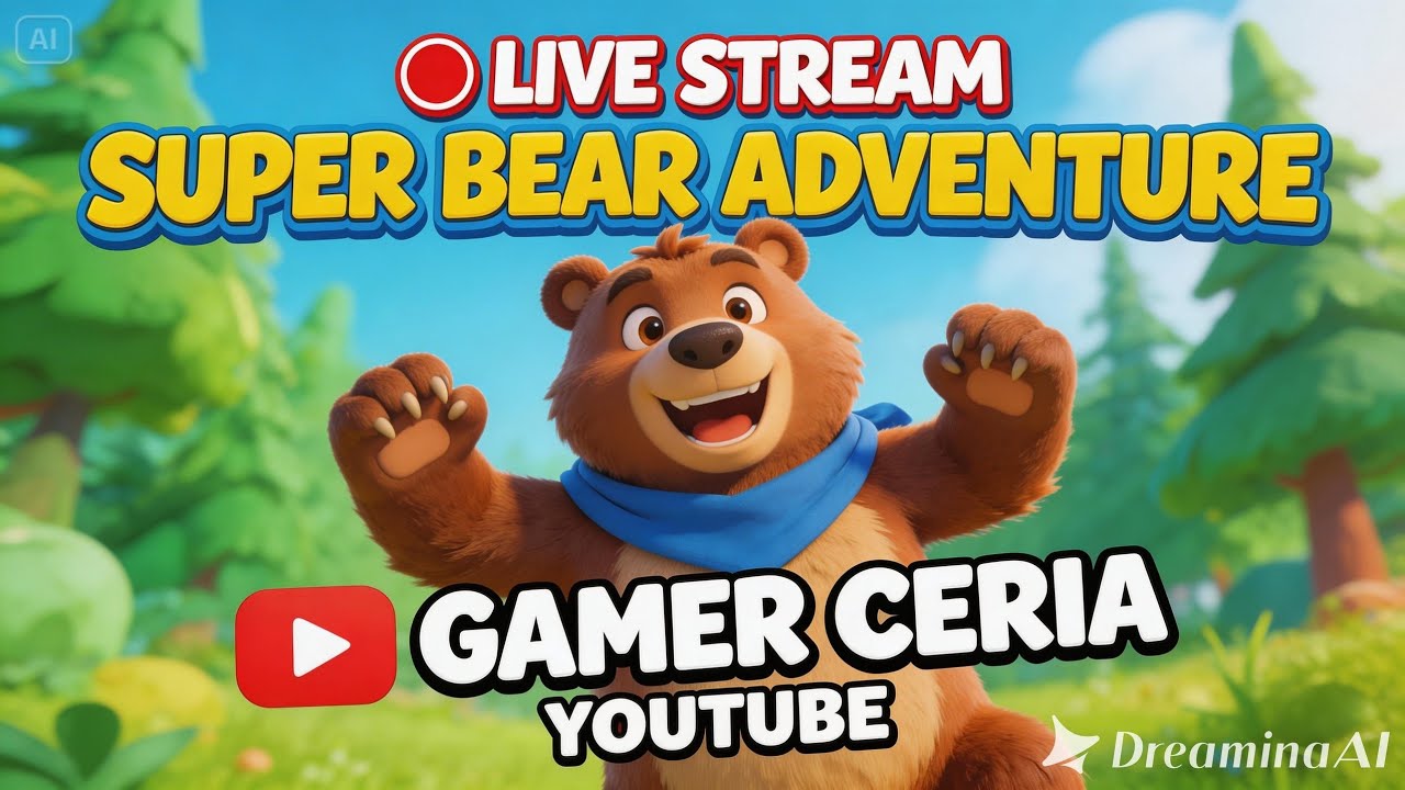 🐻 Super Bear Adventure ~ PLAY Together with my BEAR | 18th Ramadhan | SAHUR LIVE