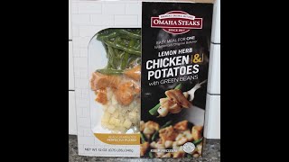 Omaha Steaks: Lemon Herb Chicken & Potatoes with Green Beans Review