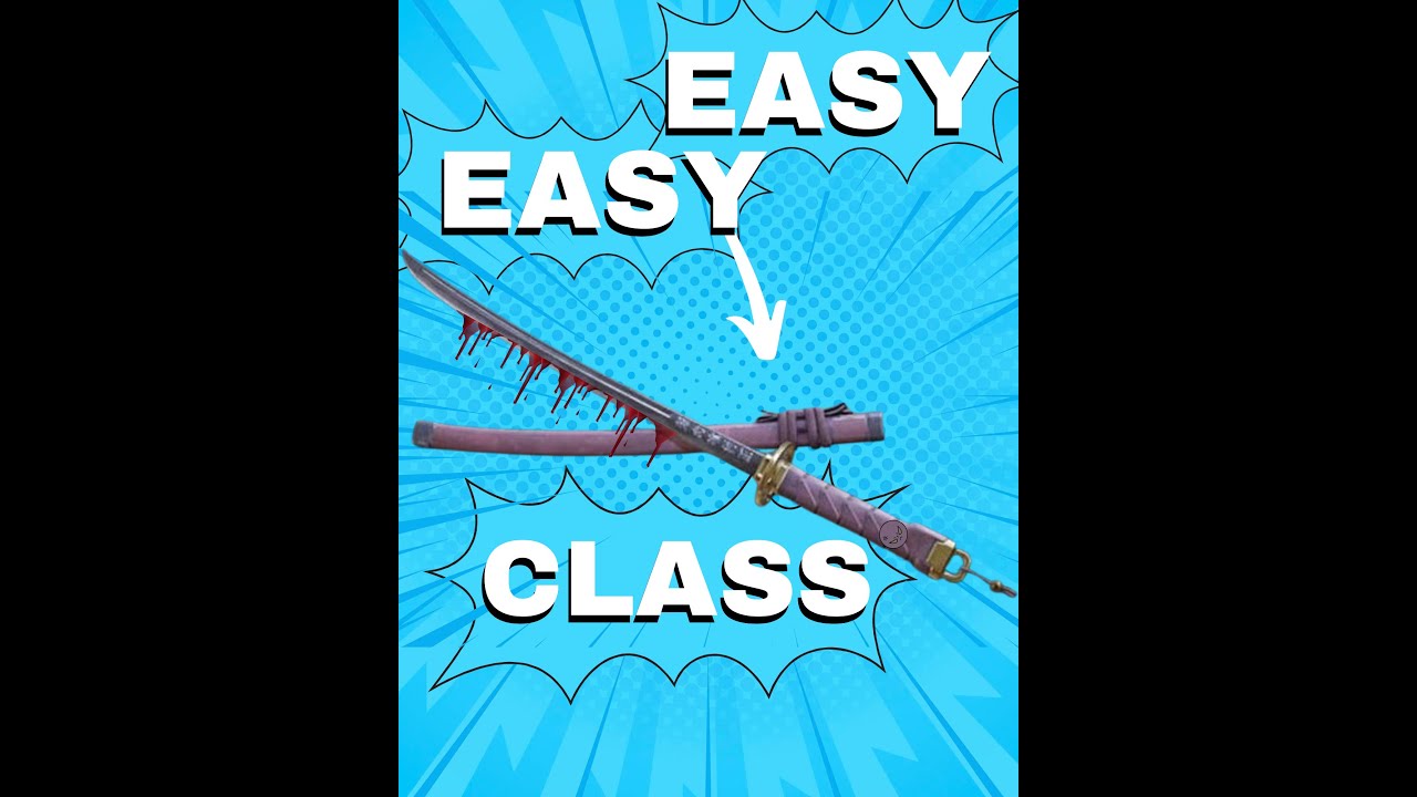 KATANA MELEE WEAPON CLASS IS INSANE - YouTube