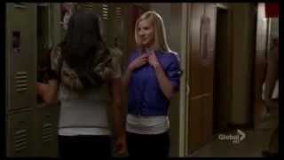 Vignette de la vidéo "Glee - Santana &amp; Brittany - All About Us"