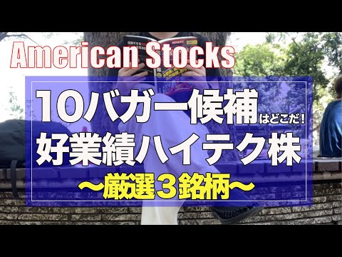 10バガー候補はどこだ！業績好調ハイテク株　厳選３銘柄（米国株投資）